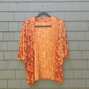 Short Kimono-Style Cardigan